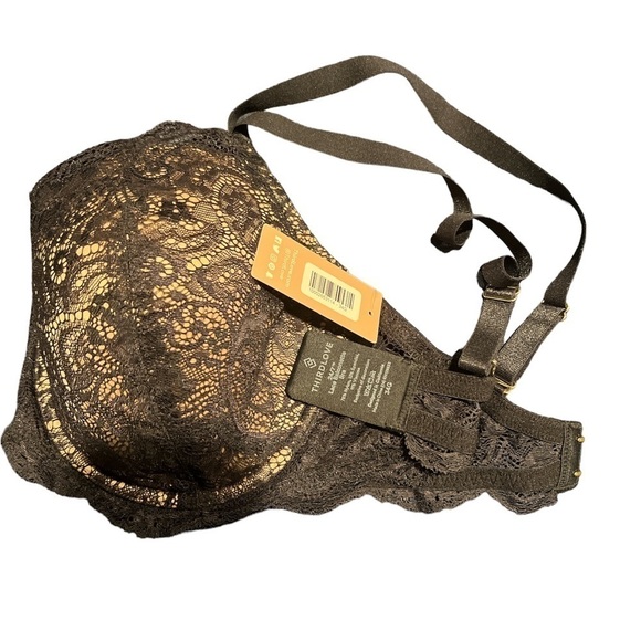 ThirdLove Black and Cream Lace Bra - Picture 6 of 6